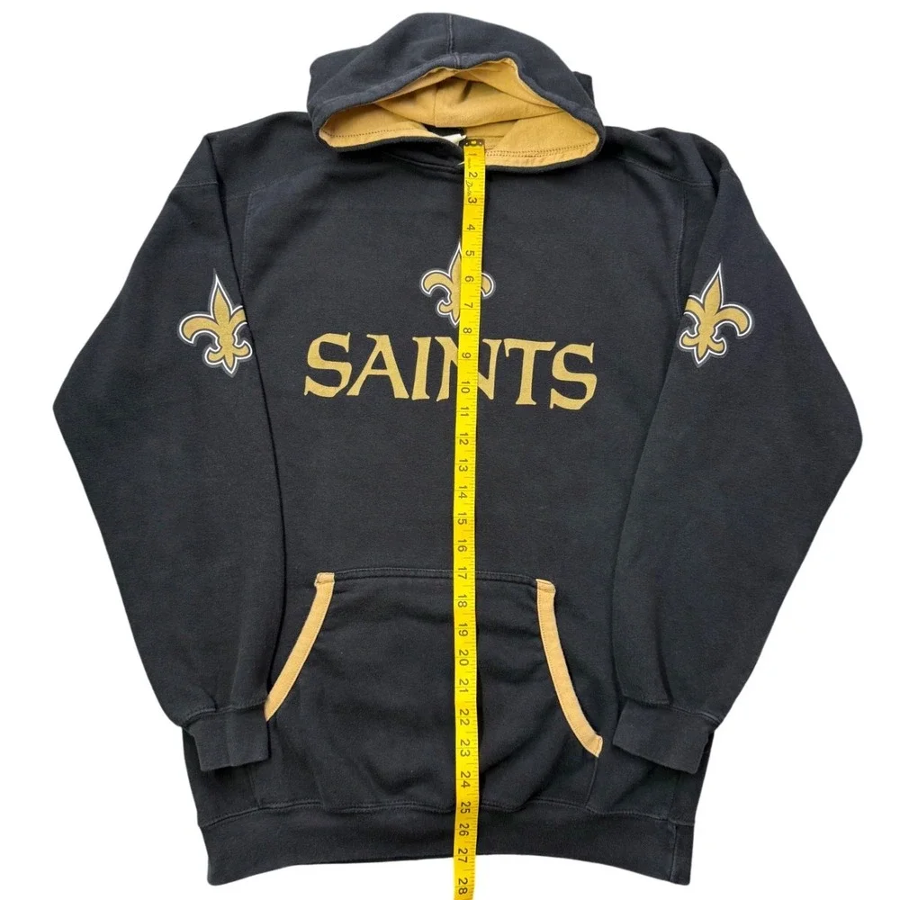 New Orleans‎ Saints Youth XL 18 20 Hoodie NFL Team Apparel Black